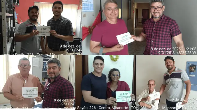 Prefeitura de Miranorte realiza ação da A3P com distribuição de material educativo sobre uso racional dos recursos naturais